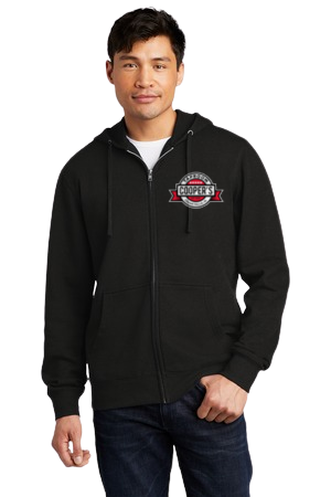 District Unisex V.I.T. Fleece Full-Zip Hoodie
