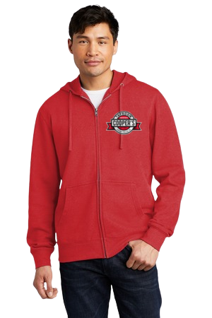 District Unisex V.I.T. Fleece Full-Zip Hoodie