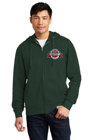 District Unisex V.I.T. Fleece Full-Zip Hoodie